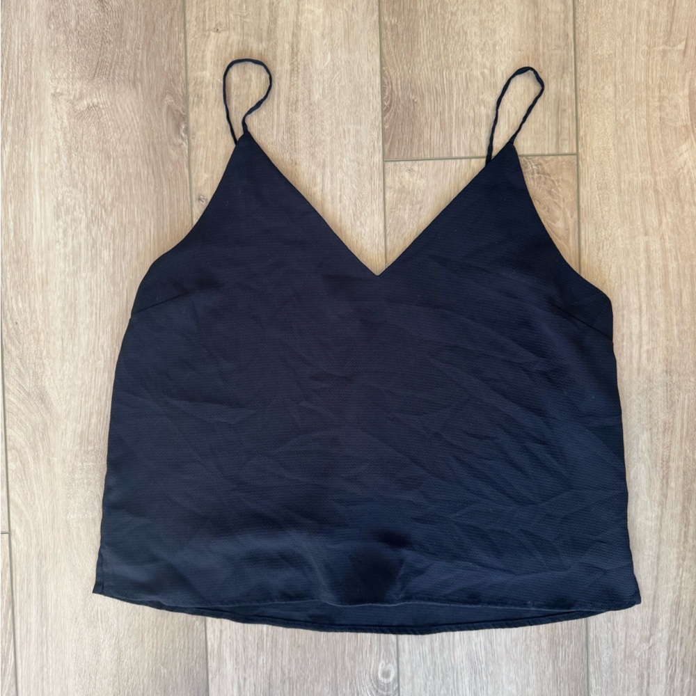 Forever 21 Black V-Neck Cami Top
